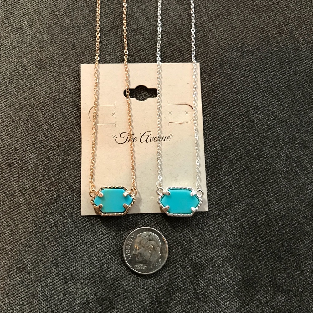 Turquoise Necklace Gold